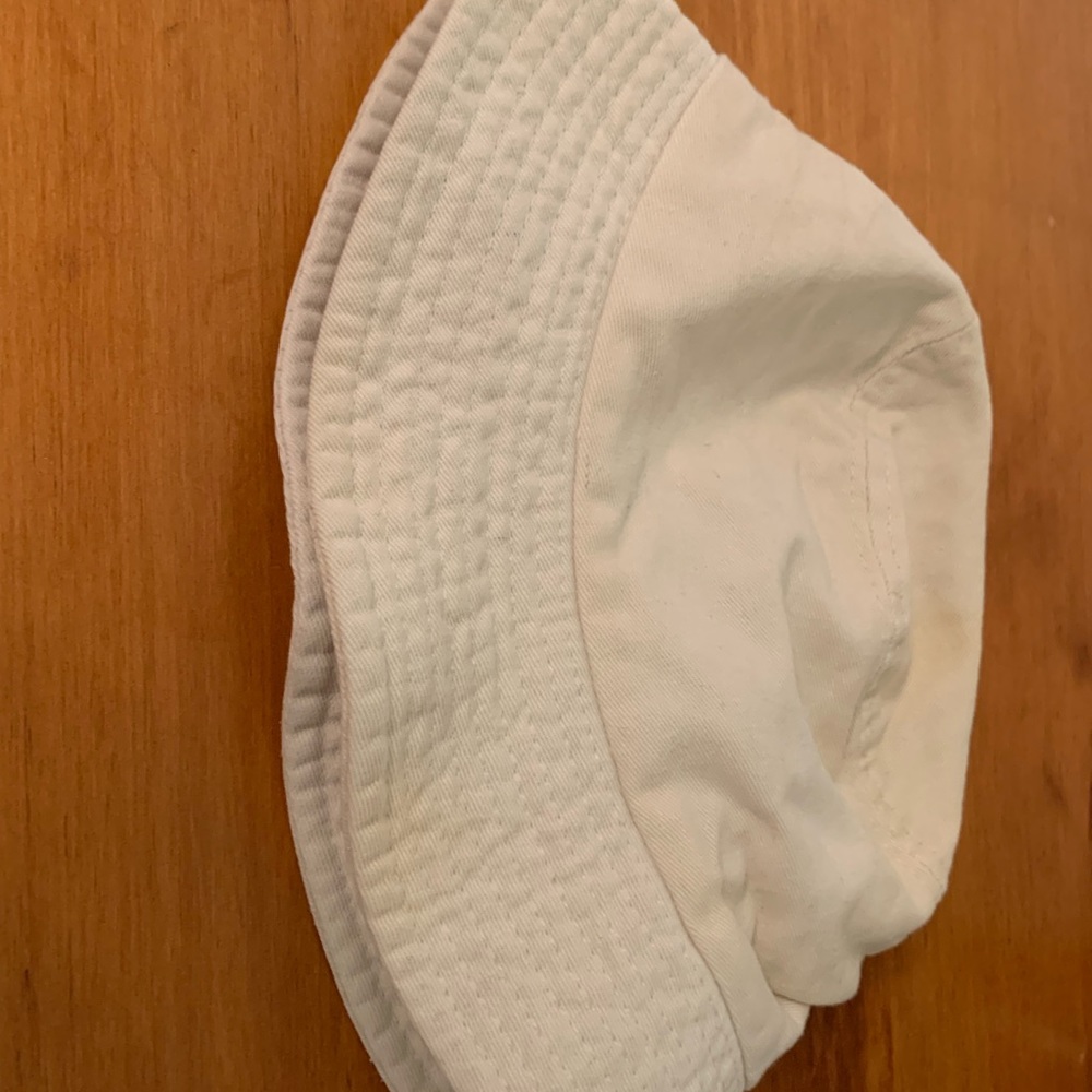 White Bucket Hat - Picture 3 of 3